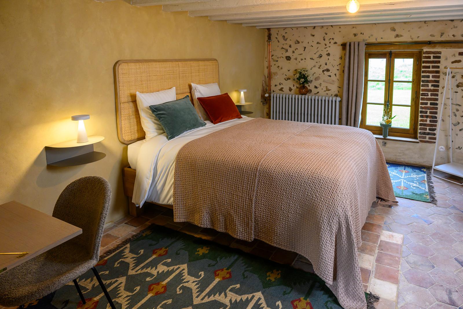 Chambre double chalet 1