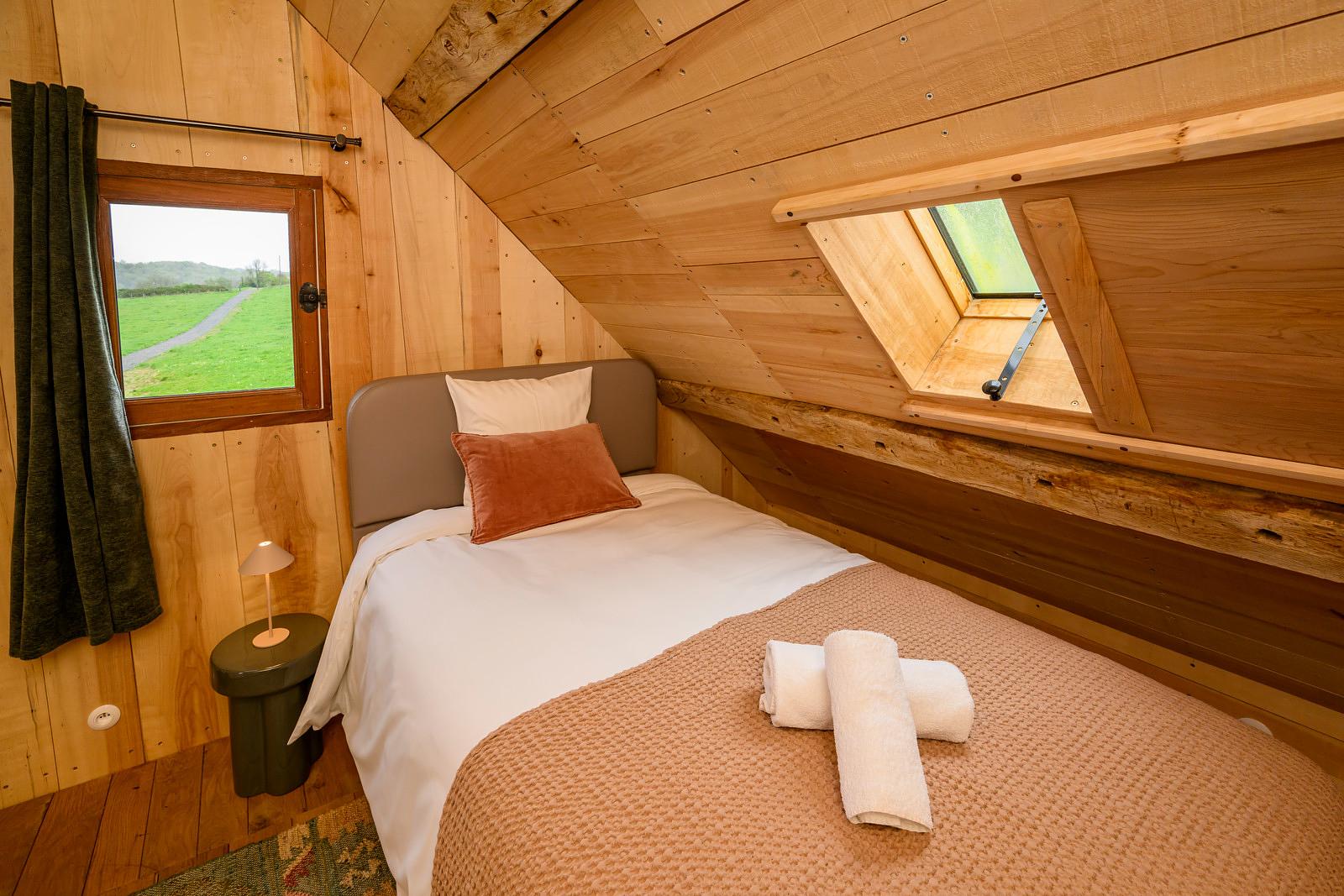 Chambre double chalet 2